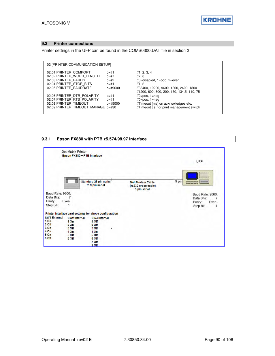 KROHNE ALTOSONIC V EN User Manual | Page 90 / 106