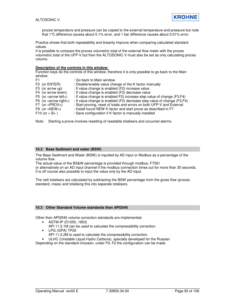 KROHNE ALTOSONIC V EN User Manual | Page 93 / 106