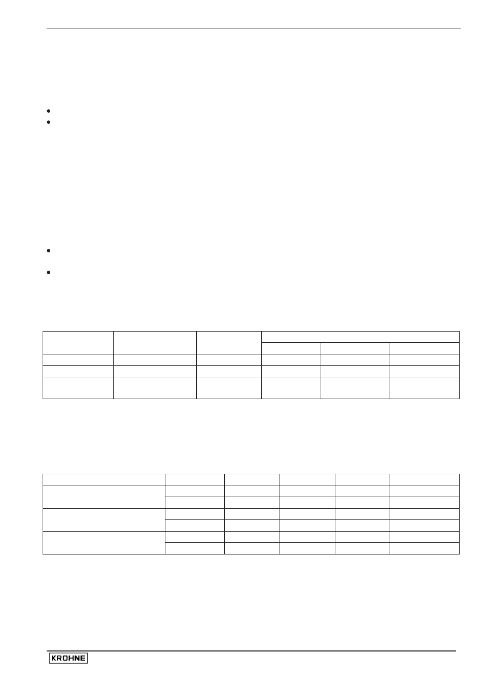 KROHNE UFM 3030 EEx EN User Manual | Page 11 / 33