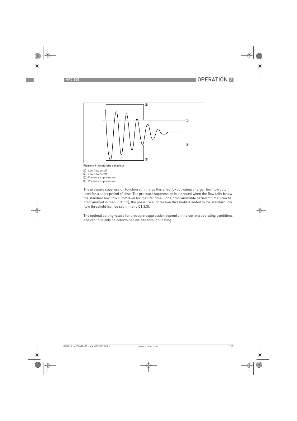 Operation | KROHNE MFC 300 EN User Manual | Page 107 / 180