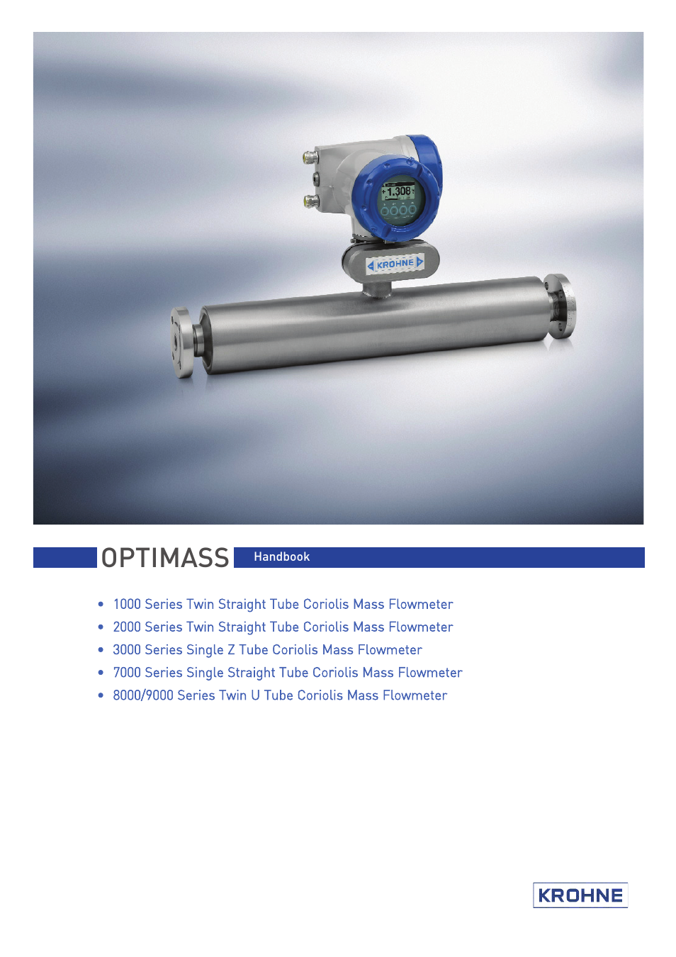 KROHNE OPTIMASS with MFC 300 EN User Manual | 146 pages