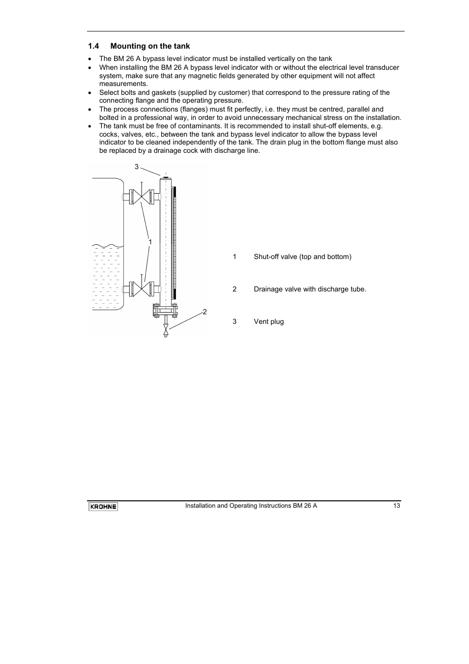 KROHNE BM 26 A EN User Manual | Page 13 / 71