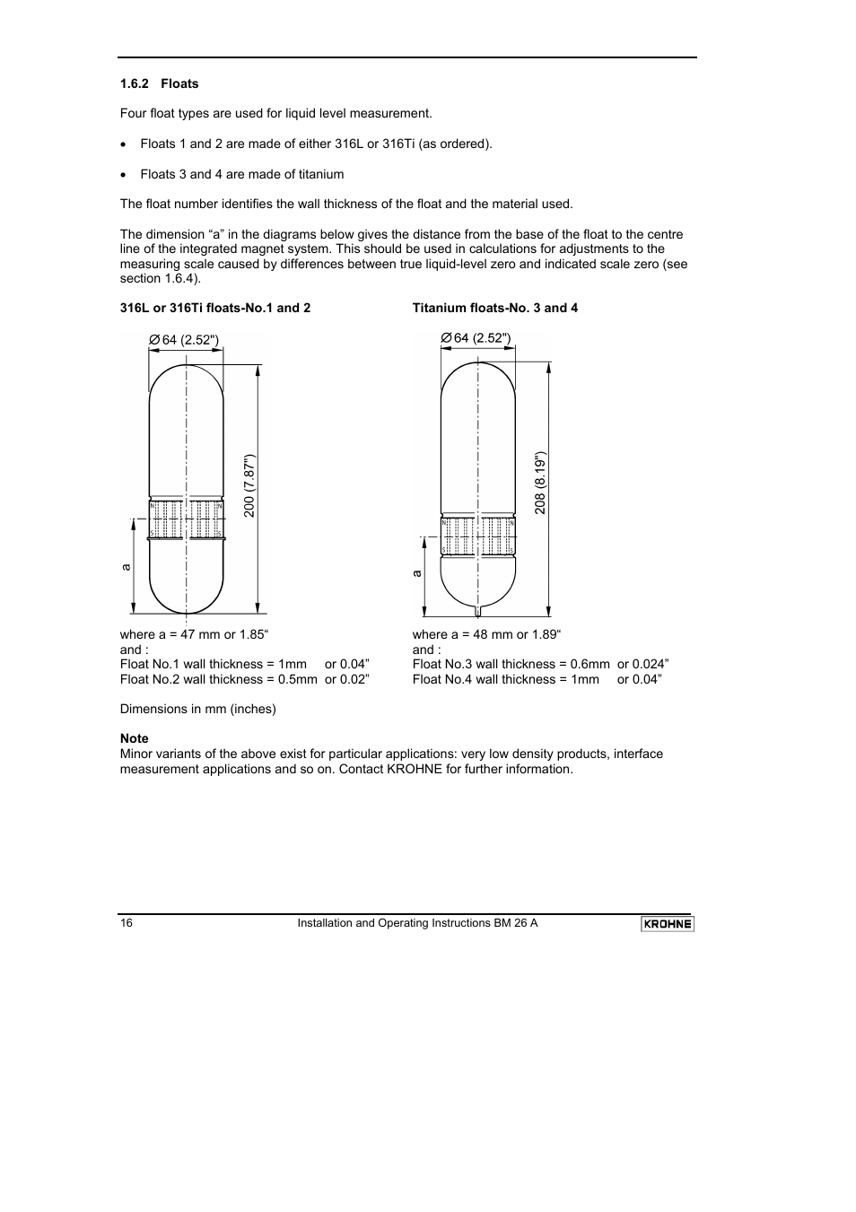 KROHNE BM 26 A EN User Manual | Page 16 / 71
