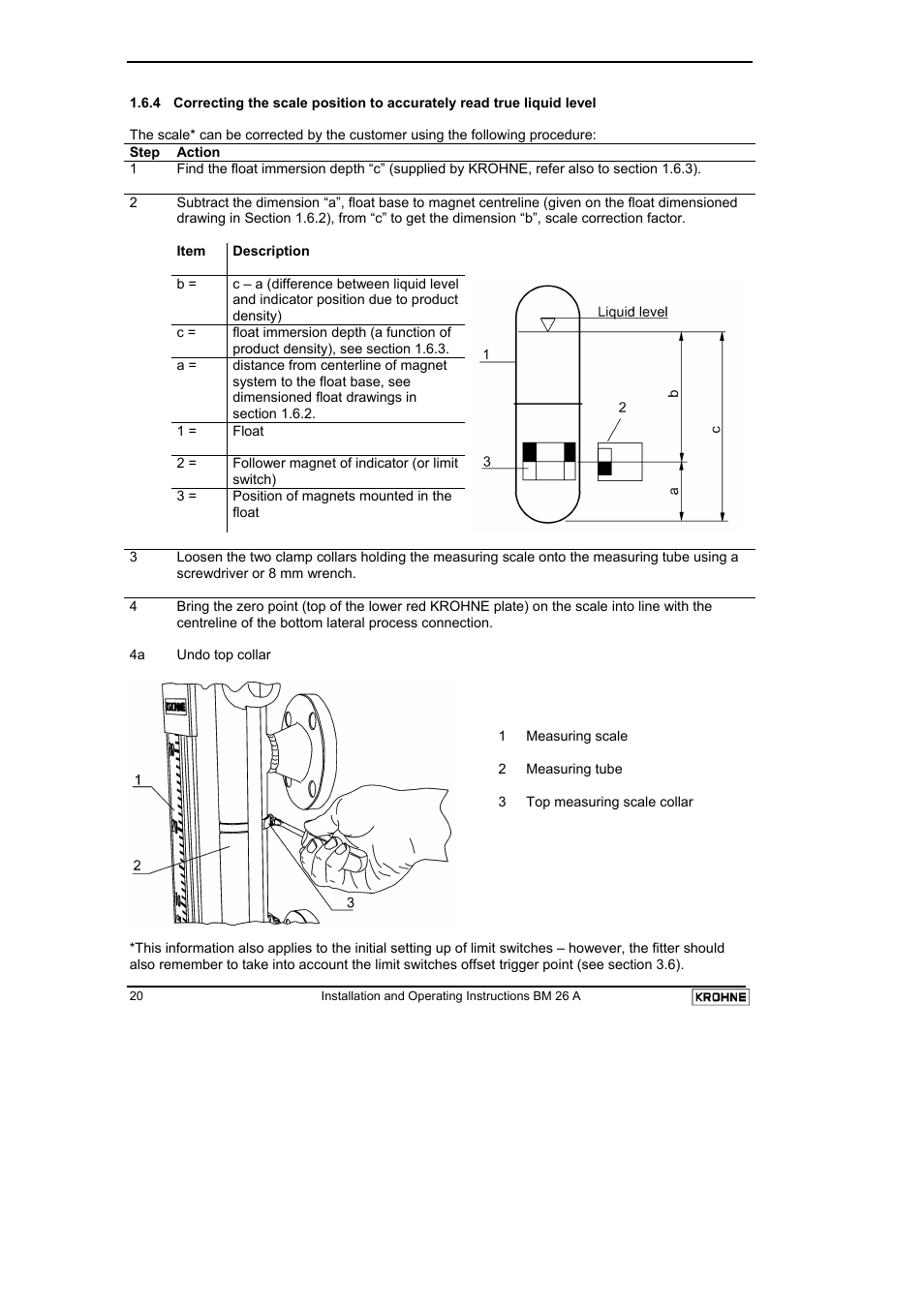 KROHNE BM 26 A EN User Manual | Page 20 / 71