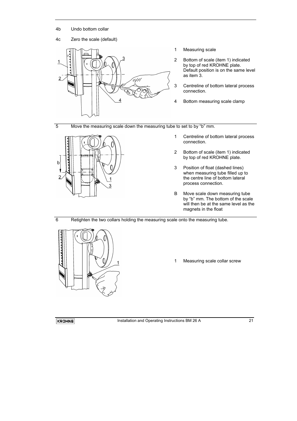 KROHNE BM 26 A EN User Manual | Page 21 / 71