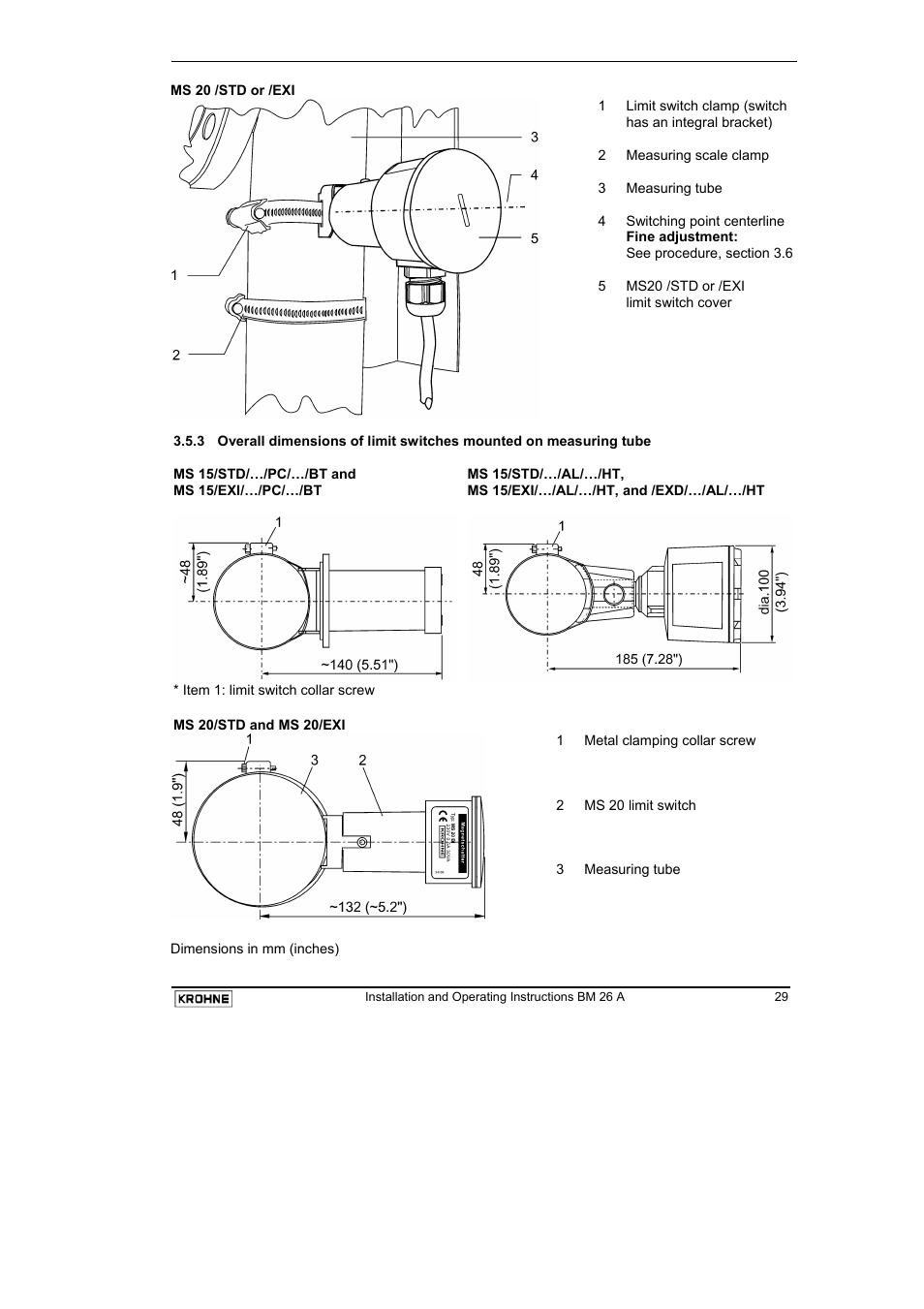 KROHNE BM 26 A EN User Manual | Page 29 / 71