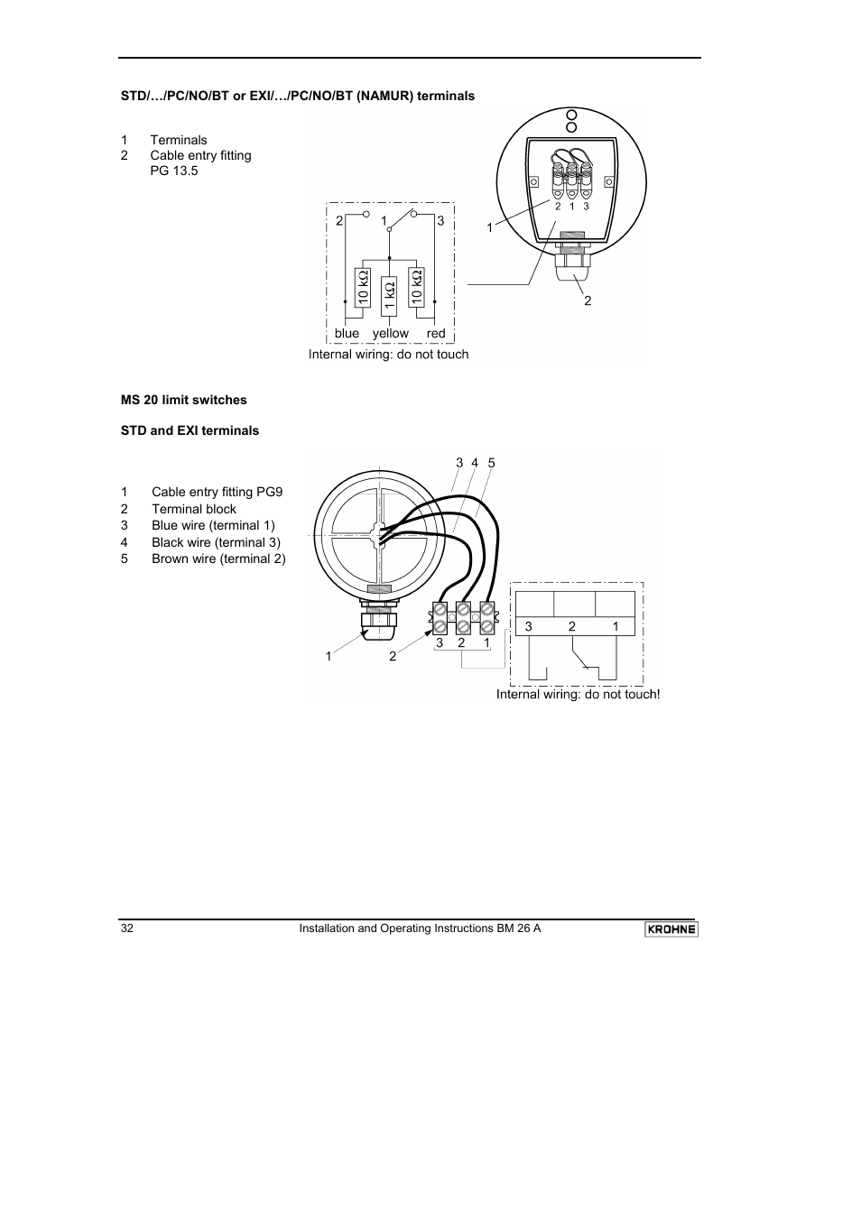 KROHNE BM 26 A EN User Manual | Page 32 / 71