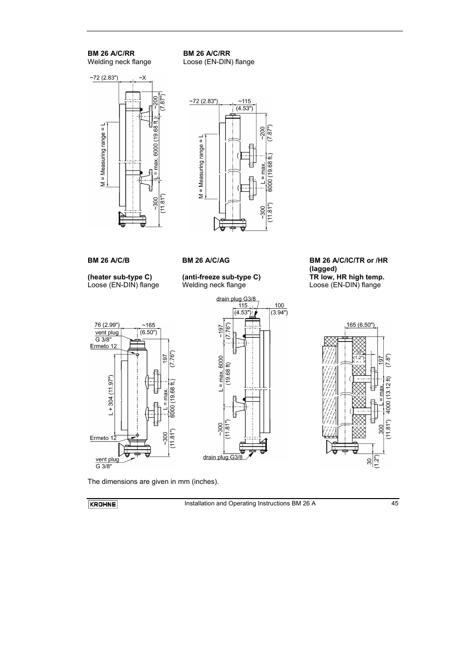 KROHNE BM 26 A EN User Manual | Page 45 / 71