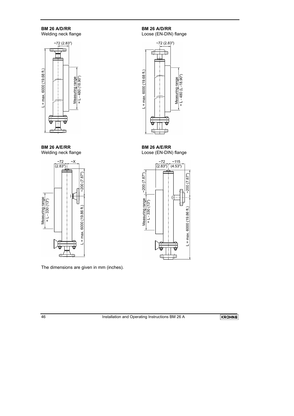 KROHNE BM 26 A EN User Manual | Page 46 / 71