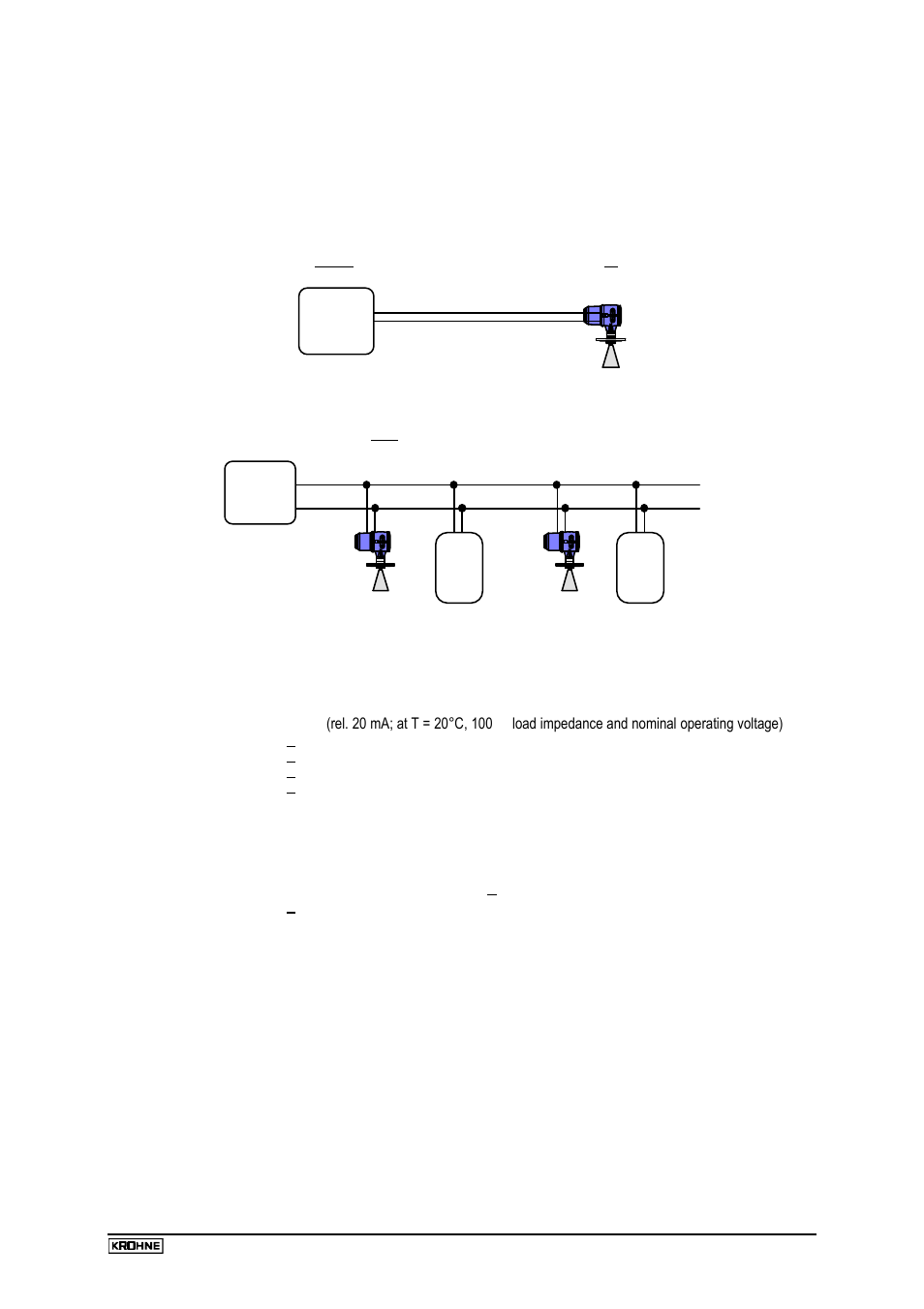 4 hart, Communication, 5 current output (non-communicable) | 6 digital interface rs 485 | KROHNE BM 70 A_P EN User Manual | Page 11 / 83