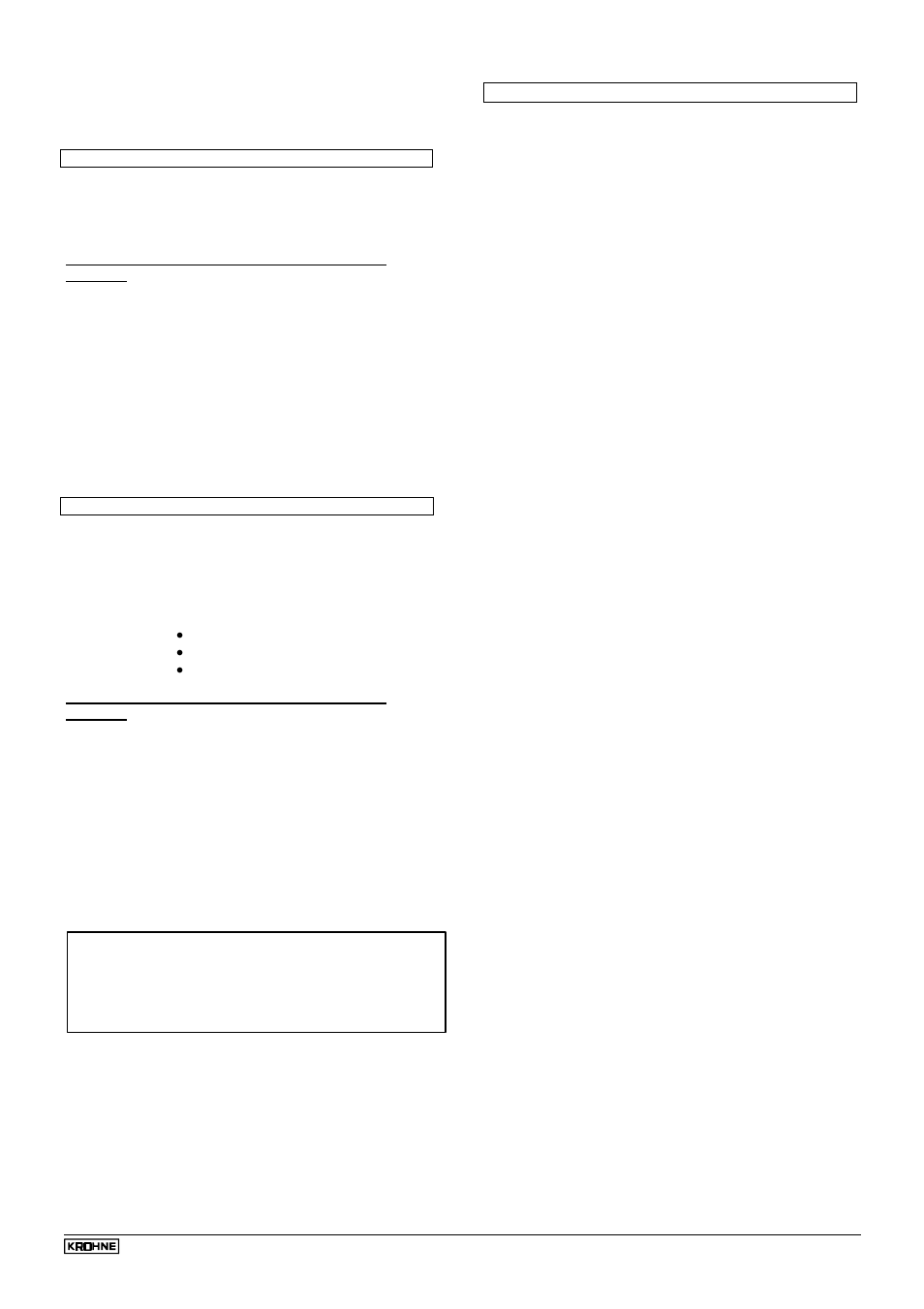 6 description of functions | KROHNE BM 70 A_P EN User Manual | Page 44 / 83