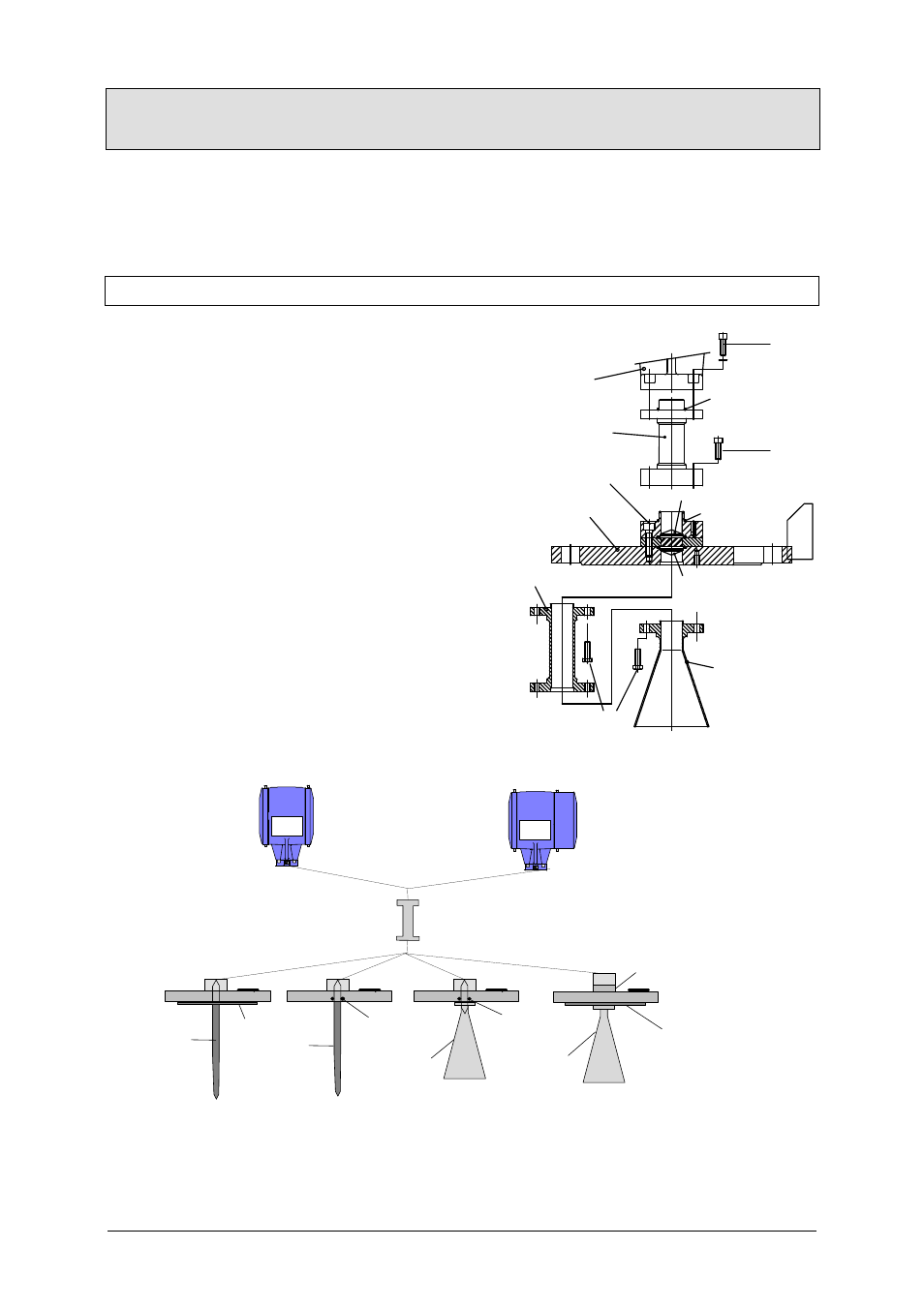 2 installation, 1 field assembly | KROHNE BM 700 EN User Manual | Page 4 / 25