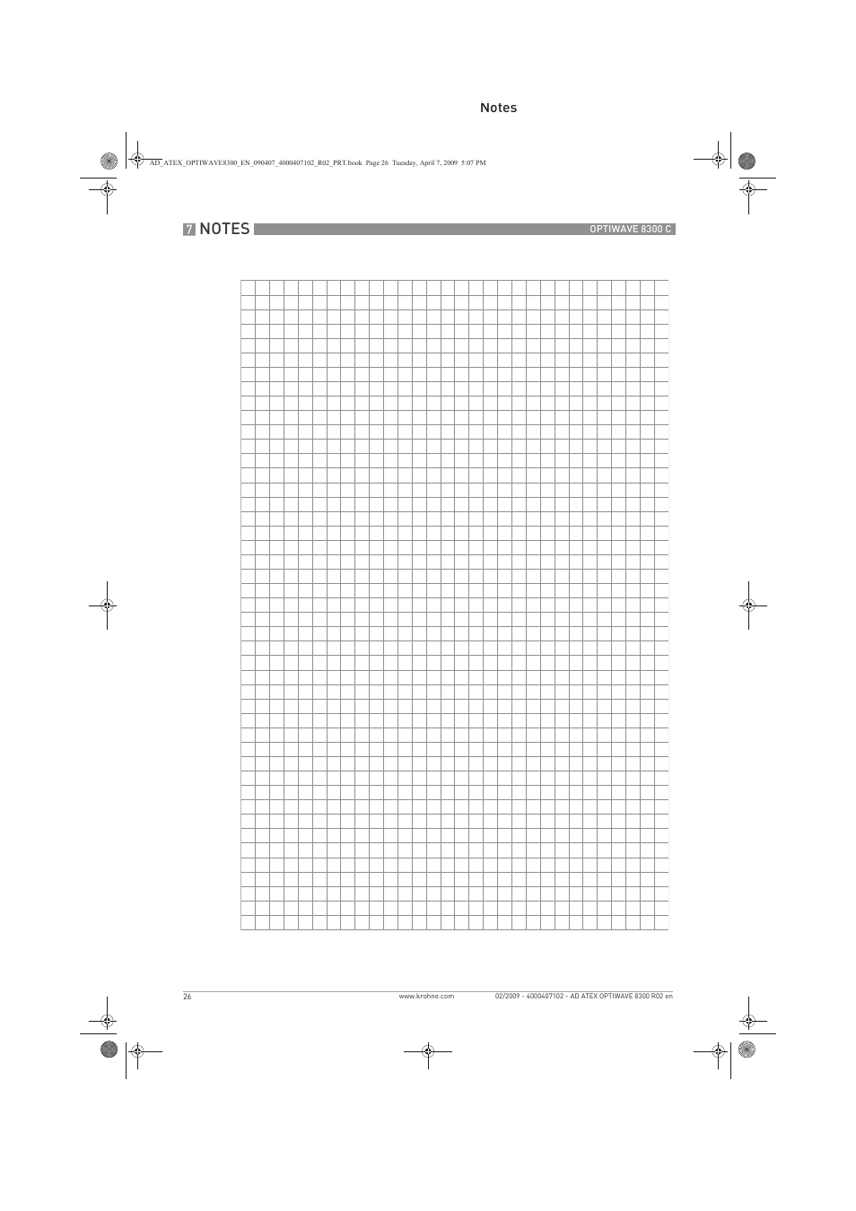 KROHNE OPTIWAVE 8300C Marine ATEX EN User Manual | Page 26 / 28