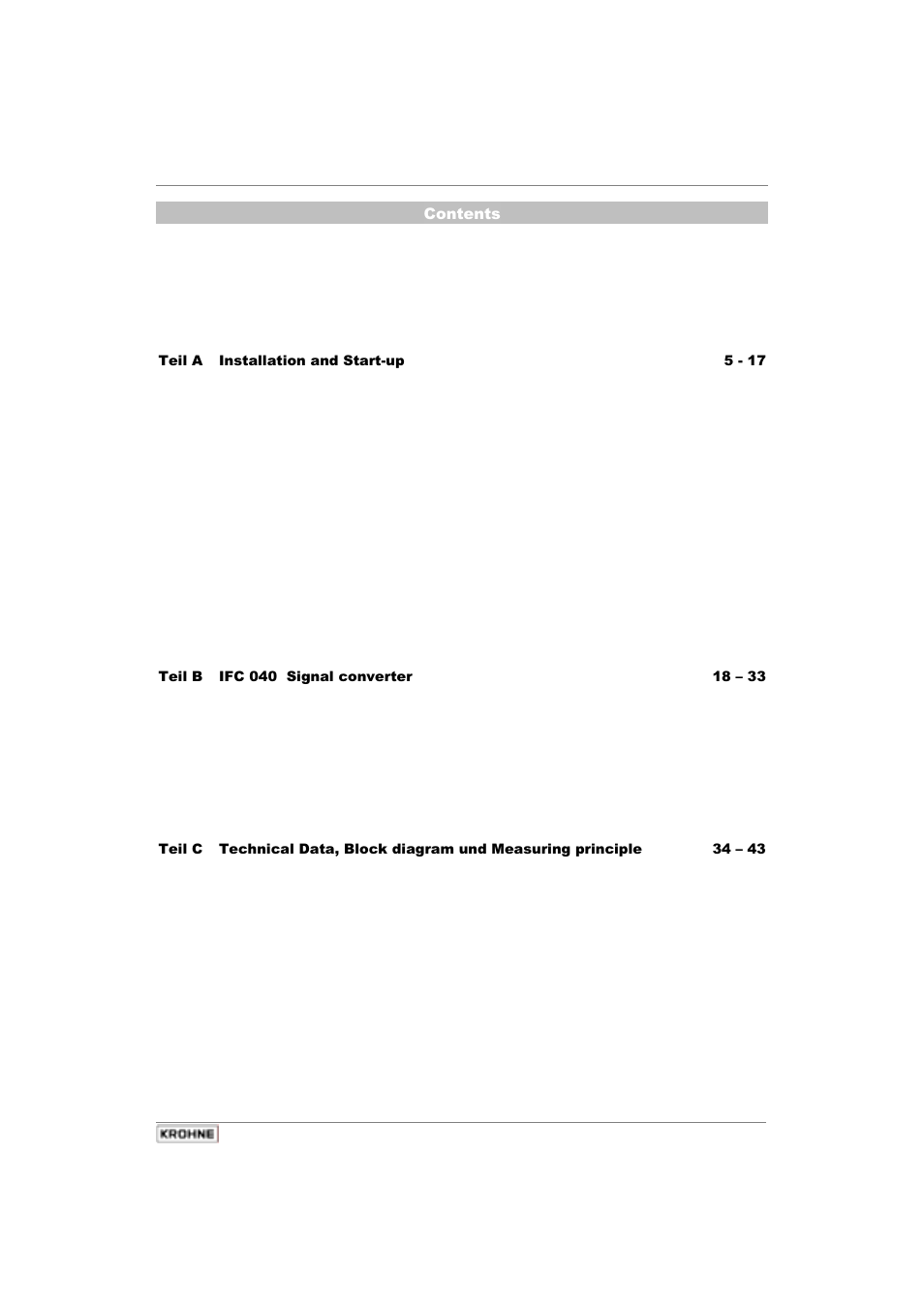 KROHNE ALTOFLUX 2W IFM 4042K EN User Manual | Page 3 / 43