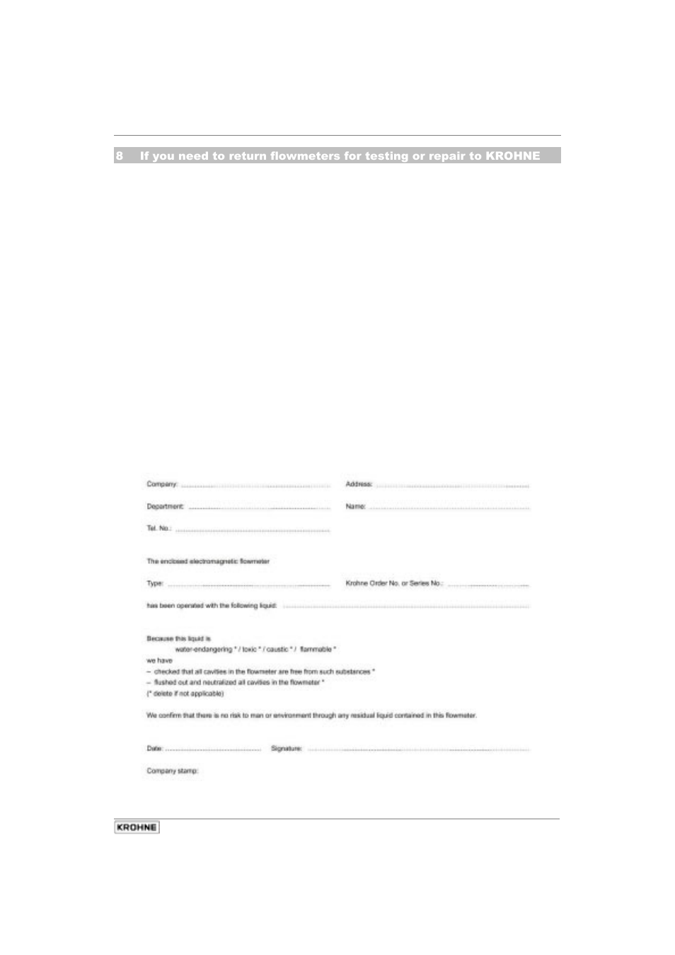 KROHNE ALTOFLUX 2W IFM 4042K EN User Manual | Page 43 / 43
