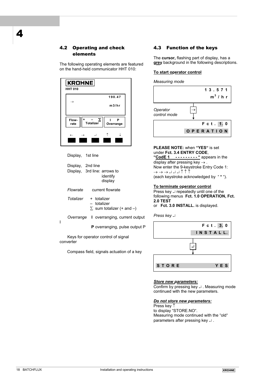 KROHNE BATCHFLUX 5015 K EN User Manual | Page 18 / 53