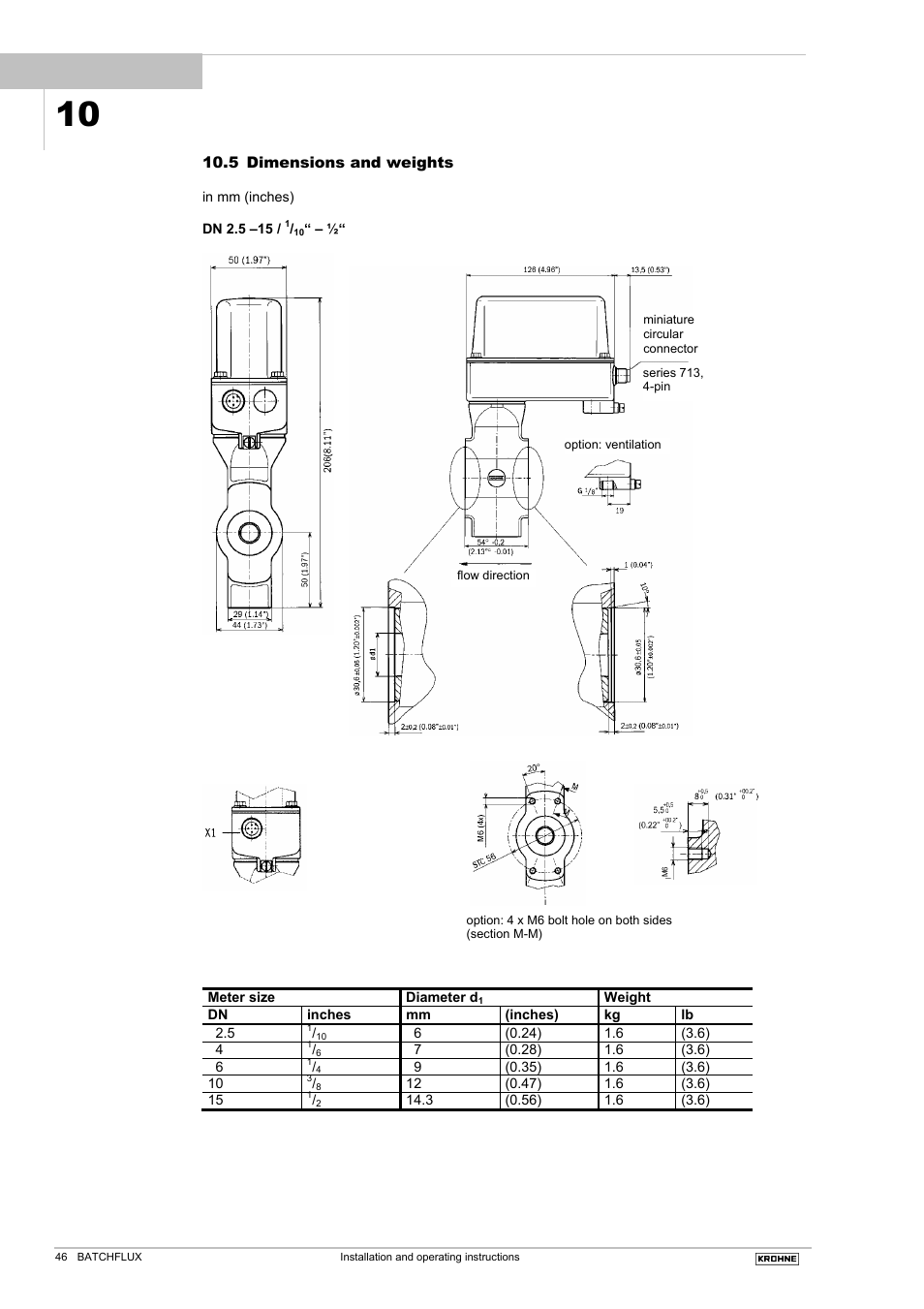 KROHNE BATCHFLUX 5015 K EN User Manual | Page 46 / 53