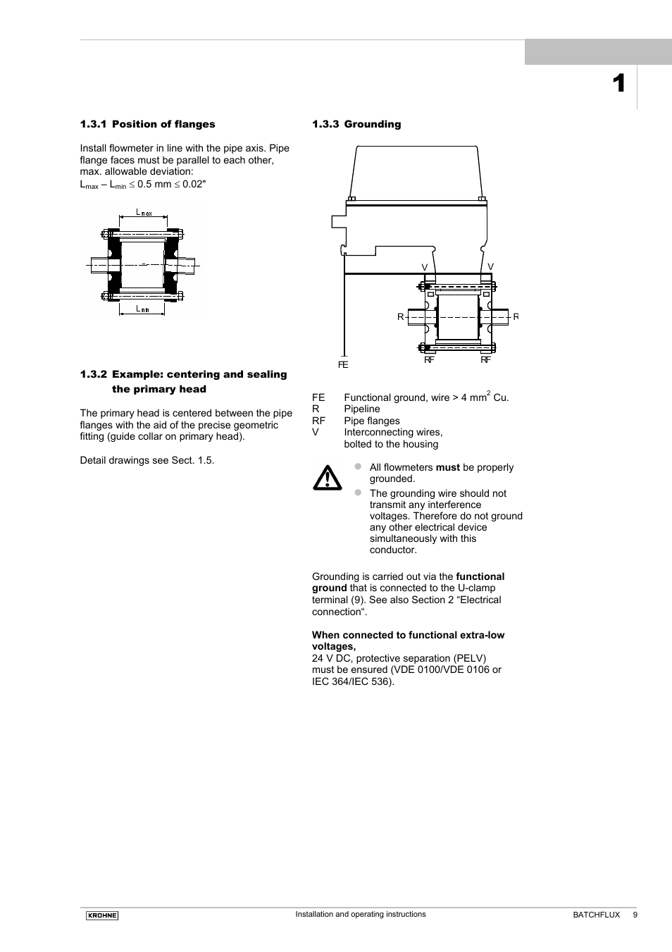 KROHNE BATCHFLUX 5015 K EN User Manual | Page 9 / 53