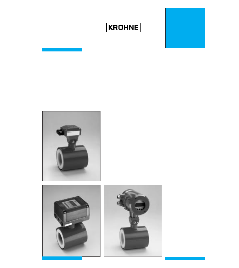 KROHNE ECOFLUX IFS 1000 EN User Manual | 14 pages