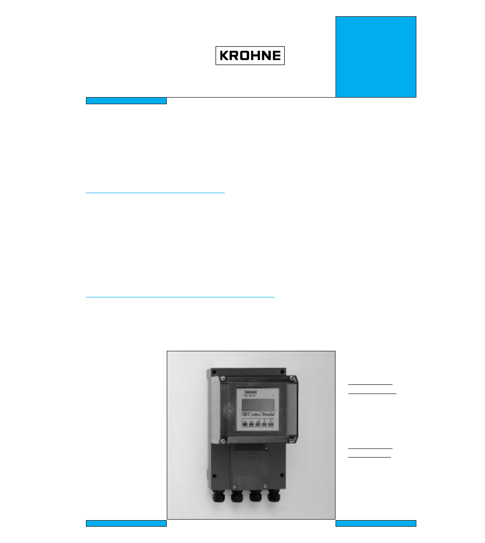 KROHNE IFC 010 Converter EN User Manual | 67 pages