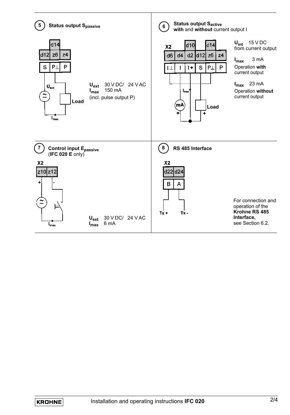 KROHNE IFC 020 Converter EN User Manual | Page 17 / 79