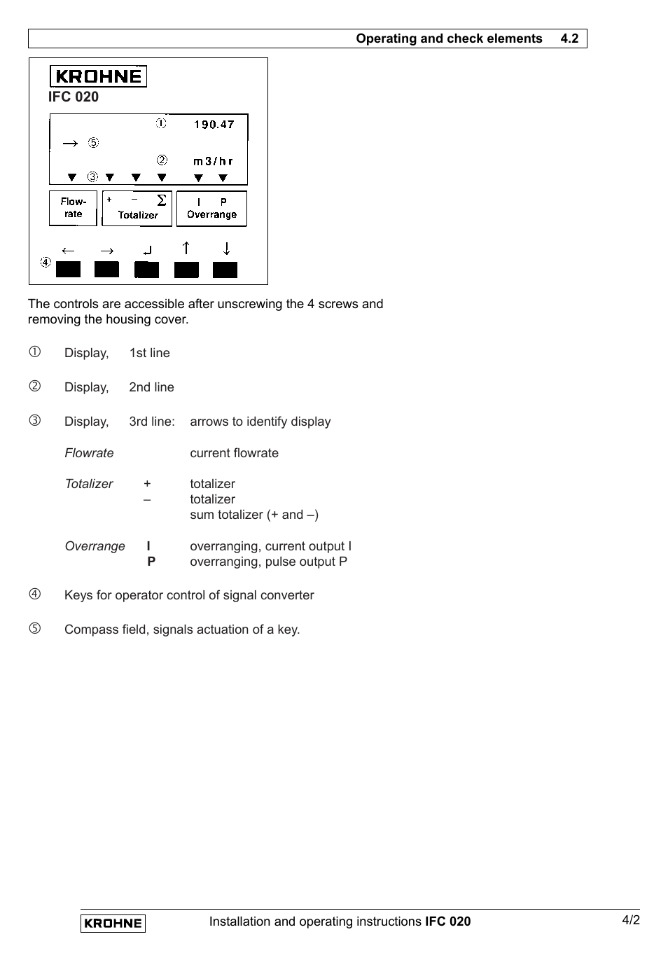 KROHNE IFC 020 Converter EN User Manual | Page 21 / 79