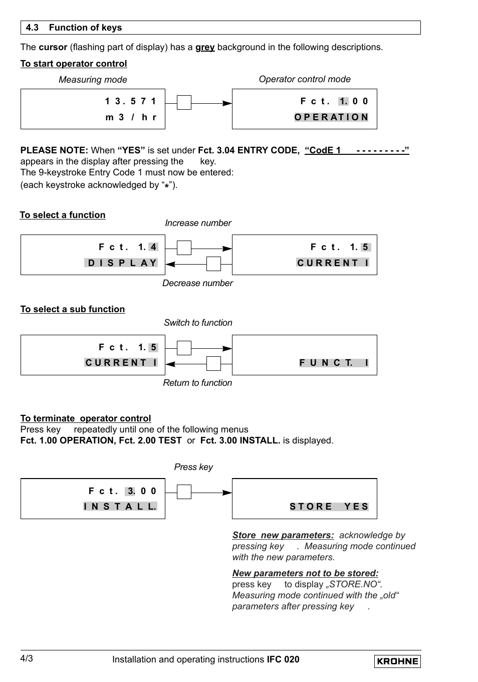 KROHNE IFC 020 Converter EN User Manual | Page 22 / 79