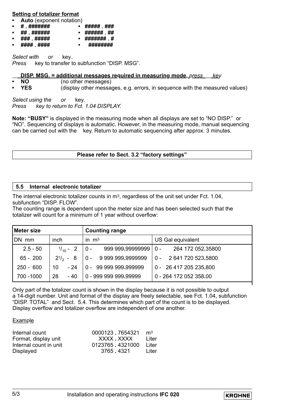 KROHNE IFC 020 Converter EN User Manual | Page 34 / 79