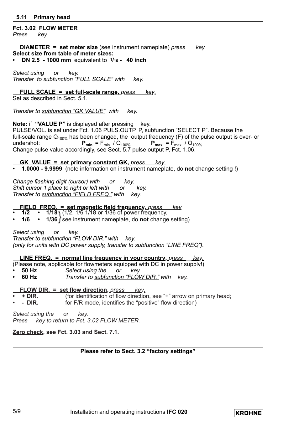 KROHNE IFC 020 Converter EN User Manual | Page 40 / 79