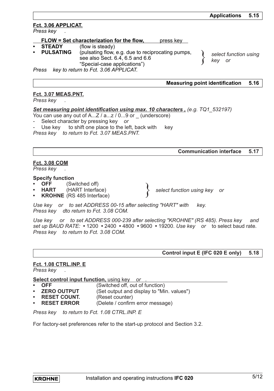 KROHNE IFC 020 Converter EN User Manual | Page 43 / 79