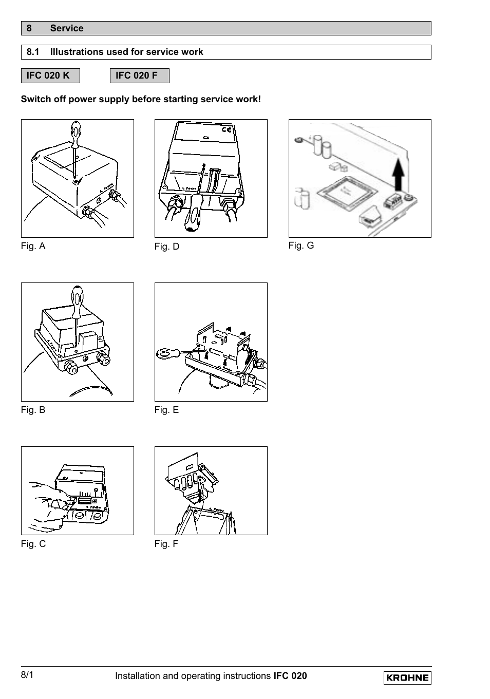 KROHNE IFC 020 Converter EN User Manual | Page 58 / 79