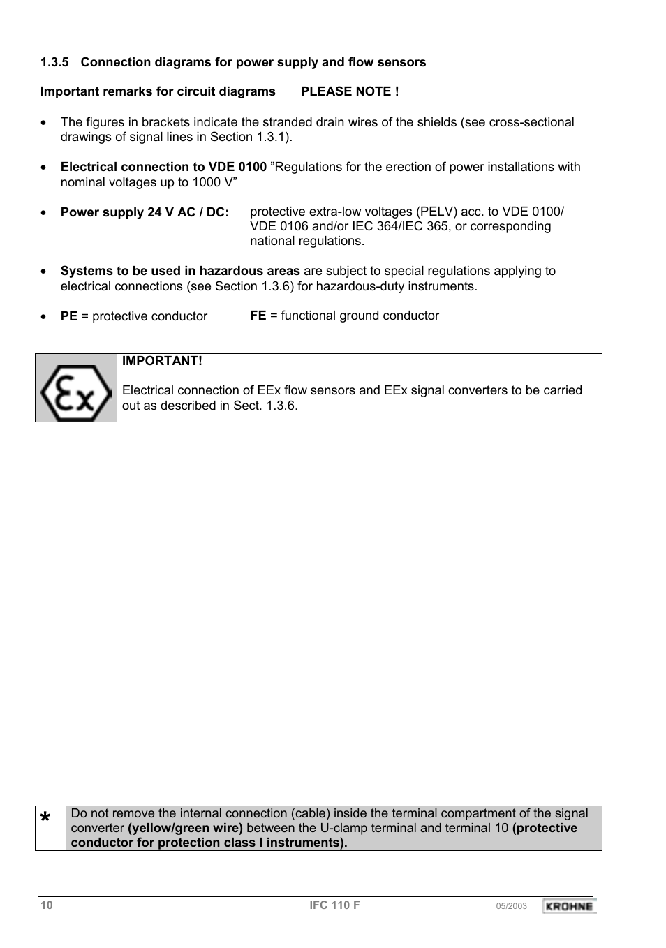 KROHNE IFC 110 Converter EN User Manual | Page 10 / 43