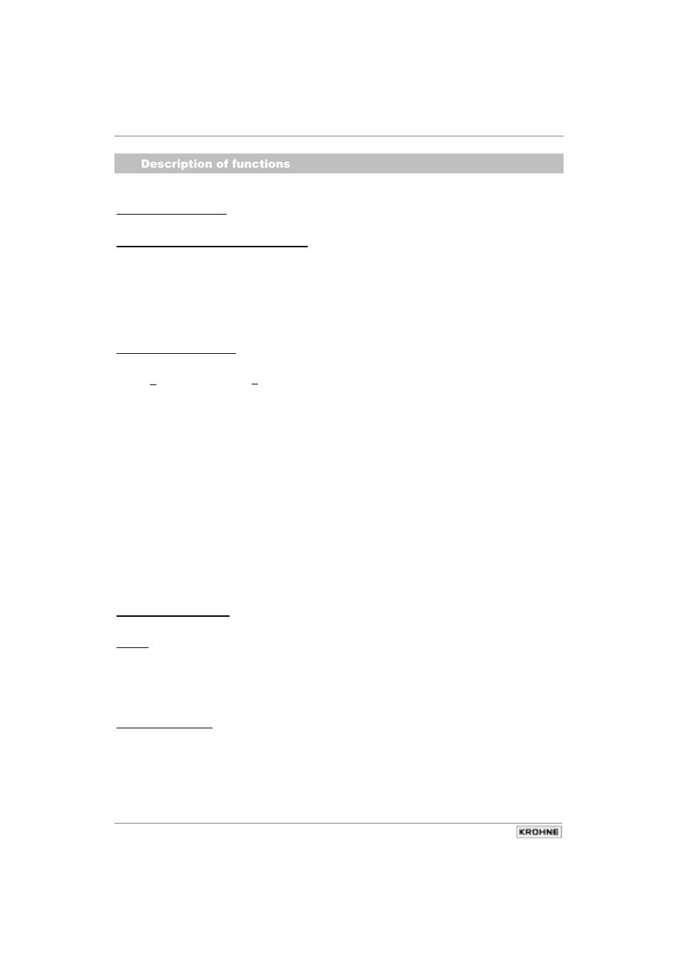 KROHNE IFC 210 E-EEx EN User Manual | Page 38 / 95