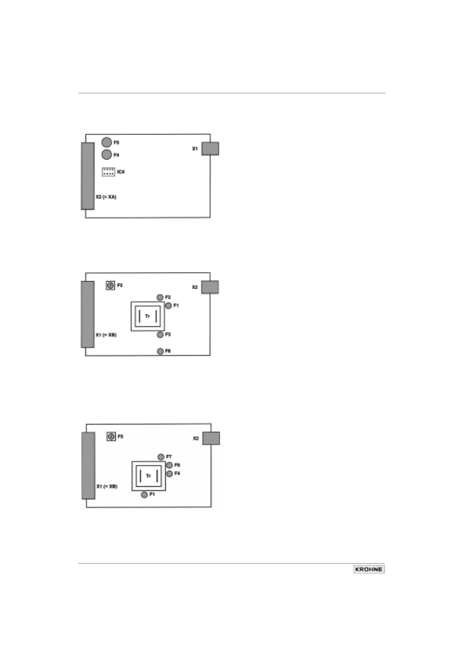 4 illustrations of the pcbs | KROHNE IFC 210 E-EEx EN User Manual | Page 76 / 95