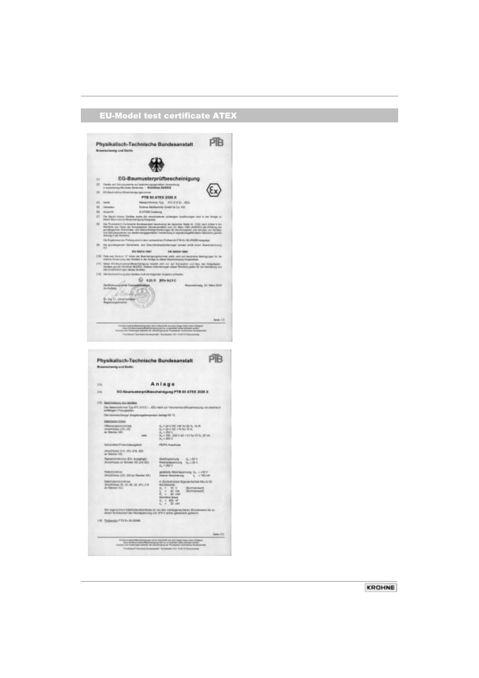 KROHNE IFC 210 E-EEx EN User Manual | Page 90 / 95