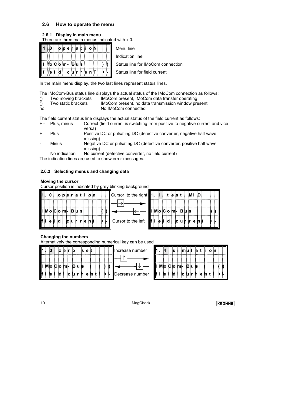 KROHNE MAGCHECK EN User Manual | Page 10 / 32
