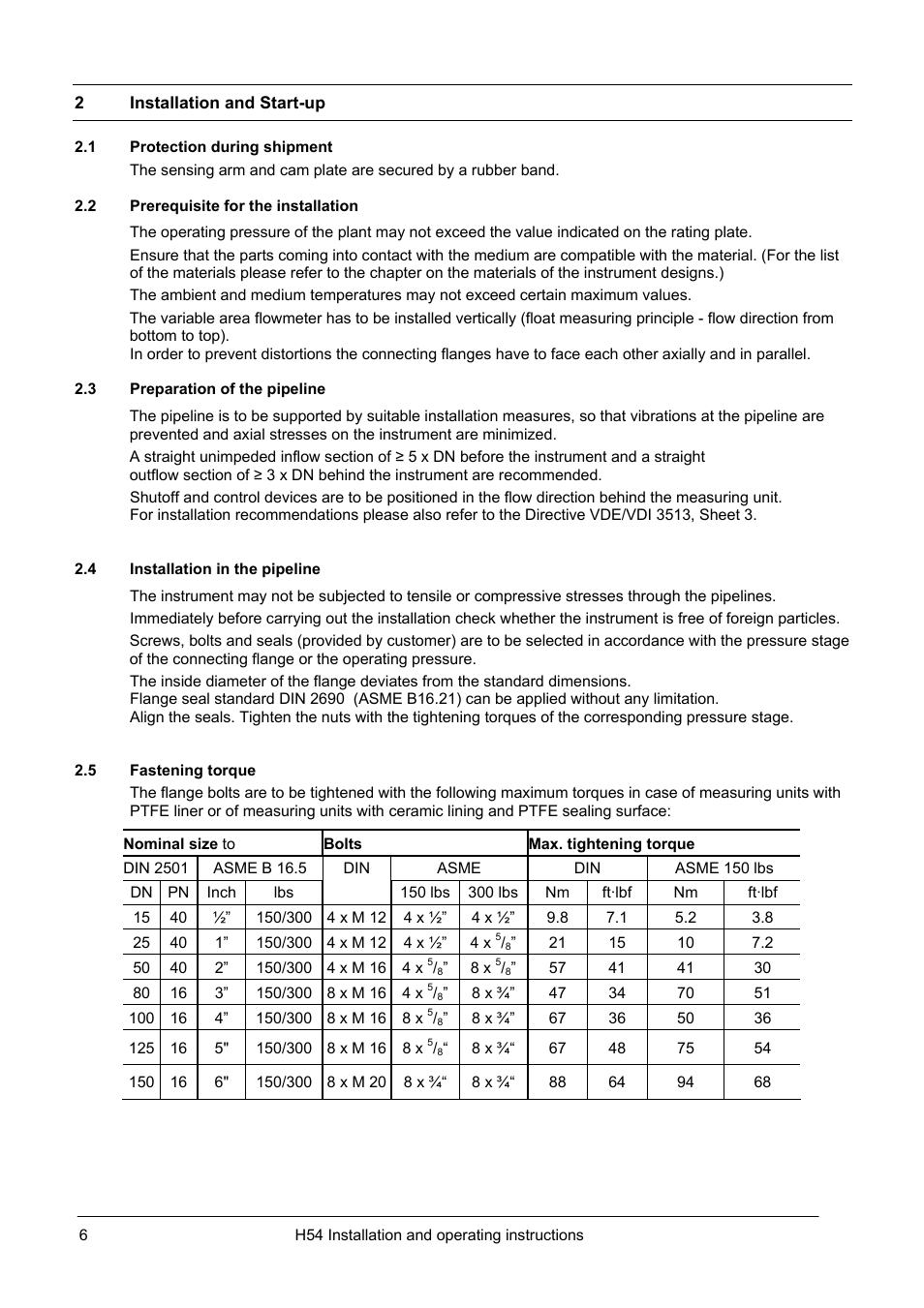 KROHNE H54 M4 EN User Manual | Page 6 / 16