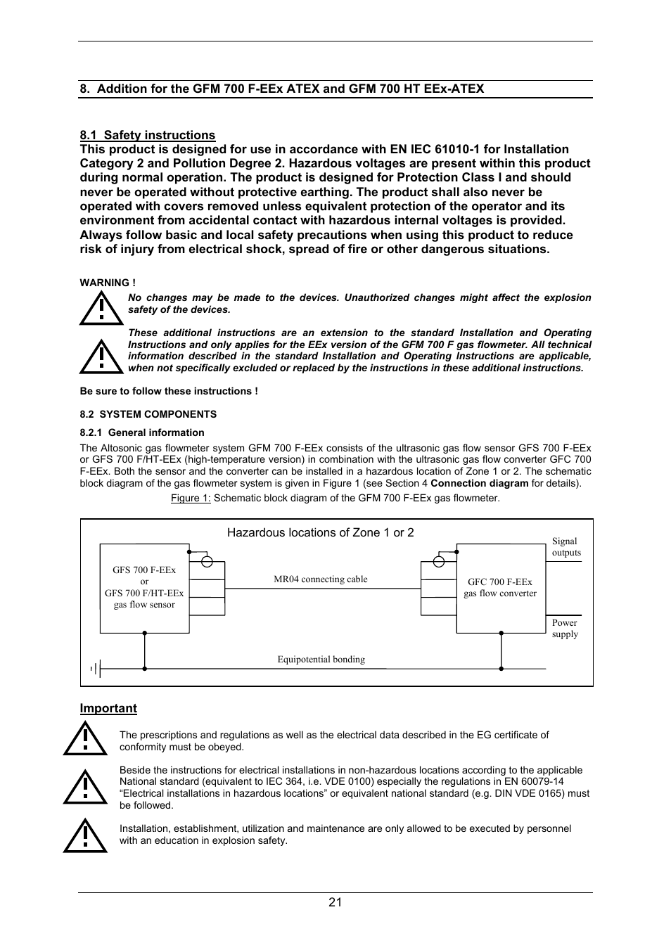KROHNE GFM 700 EN User Manual | Page 21 / 36