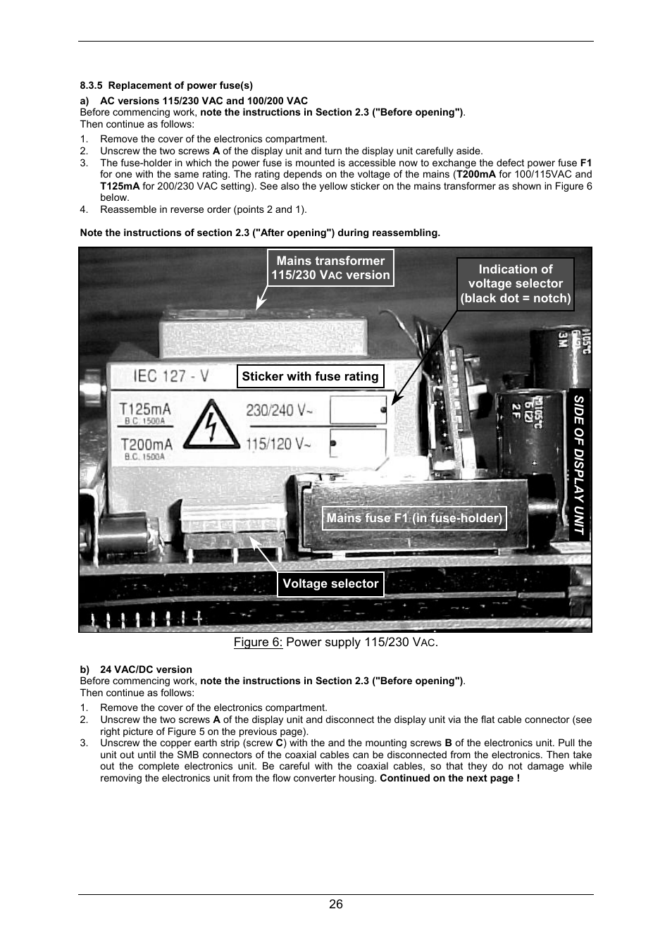 KROHNE GFM 700 EN User Manual | Page 26 / 36