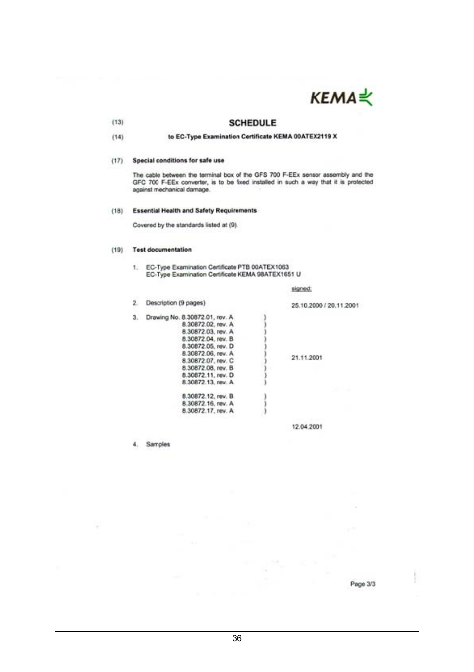 KROHNE GFM 700 EN User Manual | Page 36 / 36
