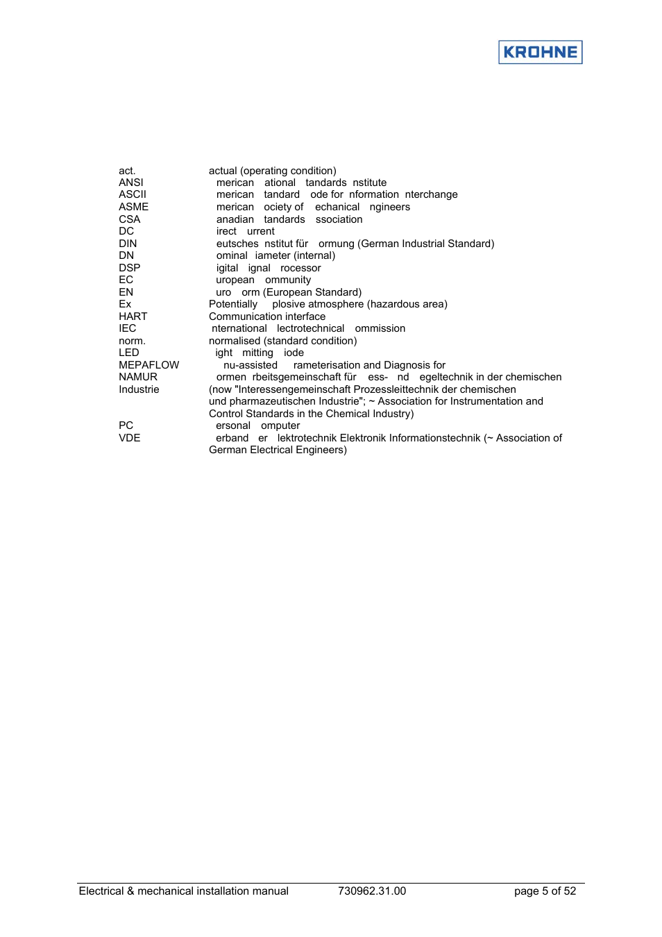 KROHNE OPTISONIC 7060 EN User Manual | Page 5 / 52
