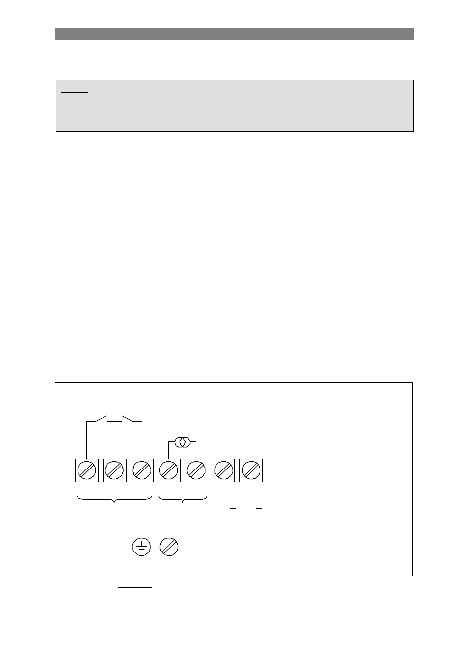 Electrical connection, 1 potential equalization | KROHNE UFM 500 ATEX EN User Manual | Page 5 / 19