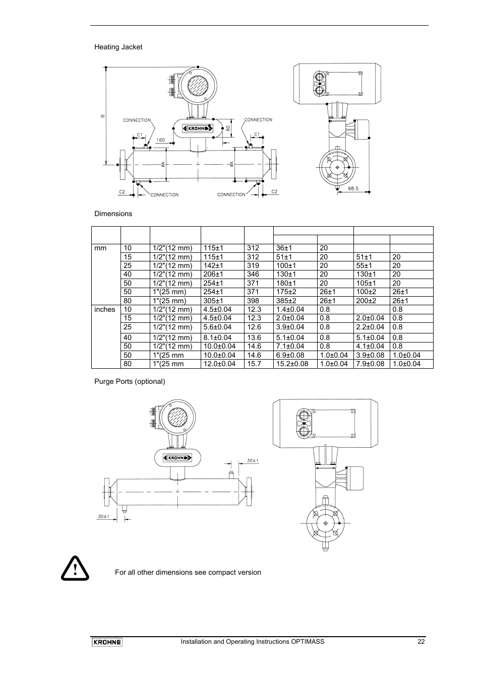 KROHNE OPTIMASS with MFC 05x EN User Manual | Page 23 / 109