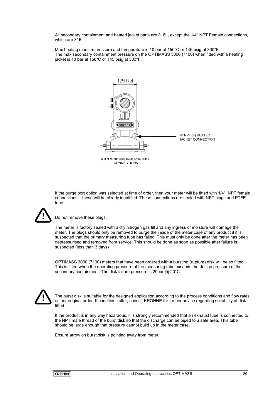 KROHNE OPTIMASS with MFC 05x EN User Manual | Page 27 / 109