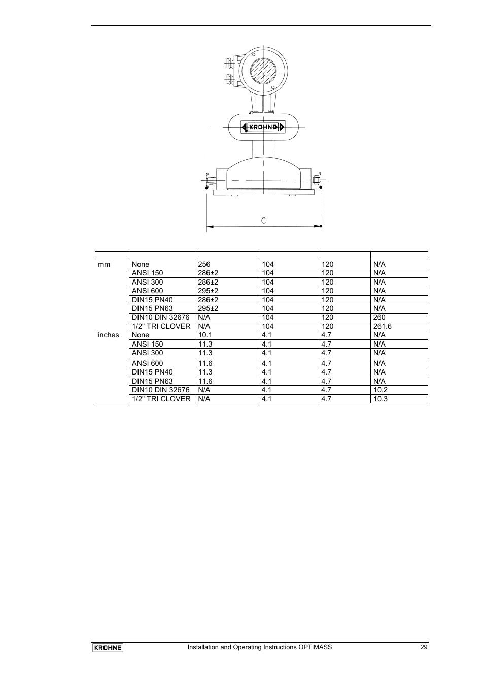 KROHNE OPTIMASS with MFC 05x EN User Manual | Page 30 / 109