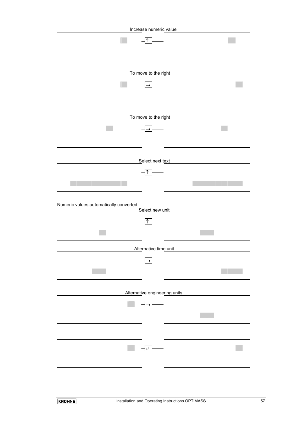 KROHNE OPTIMASS with MFC 05x EN User Manual | Page 58 / 109