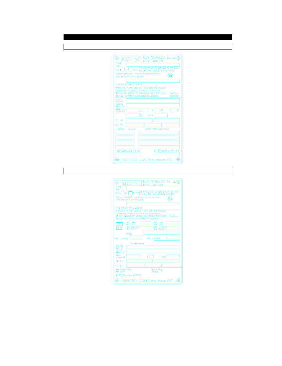 KROHNE CORIMASS G-MFM 4085 EEx EN User Manual | Page 13 / 15