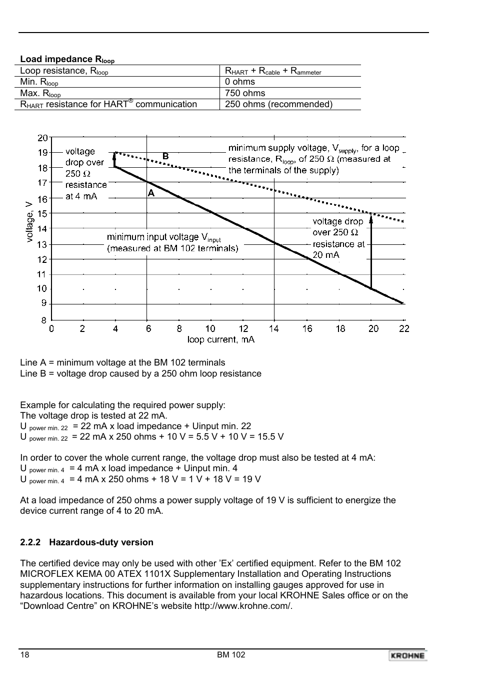 KROHNE BM 102 EN User Manual | Page 18 / 33
