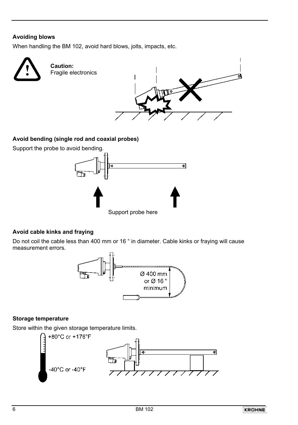 KROHNE BM 102 EN User Manual | Page 6 / 33