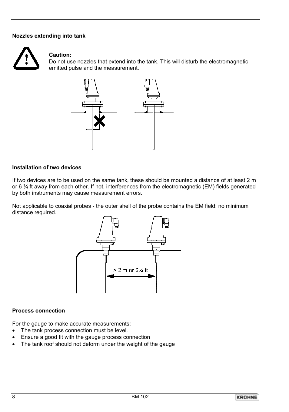 KROHNE BM 102 EN User Manual | Page 8 / 33